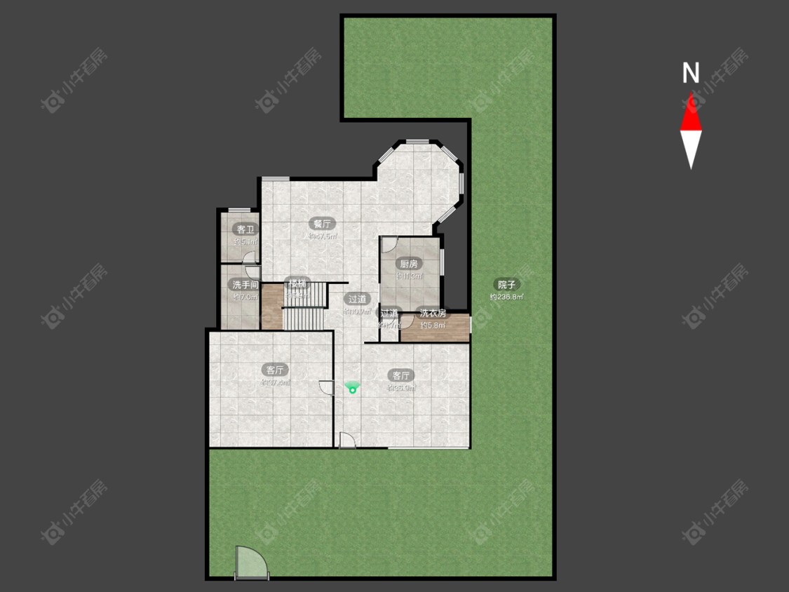 常州世茂香槟湖一期在售二手房源户型图_小牛看房