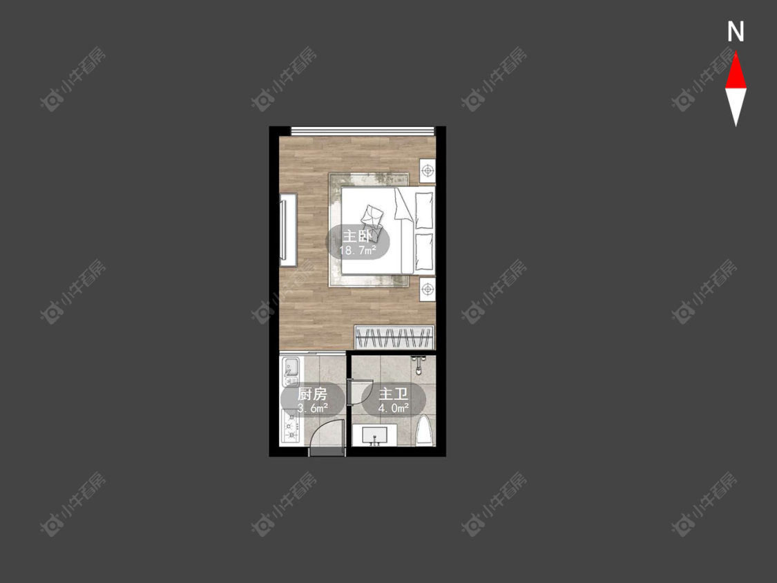 常州宝龙城市广场在售二手房源户型图_小牛看房