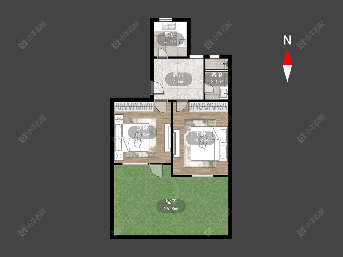 常州红梅东村在售二手房源户型图_小牛看房