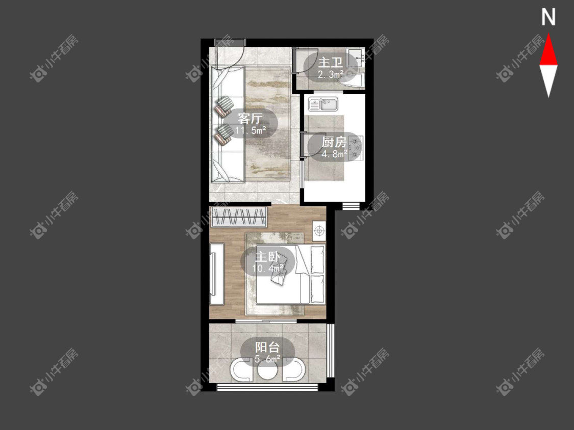常州河景花园在租房源_小牛看房