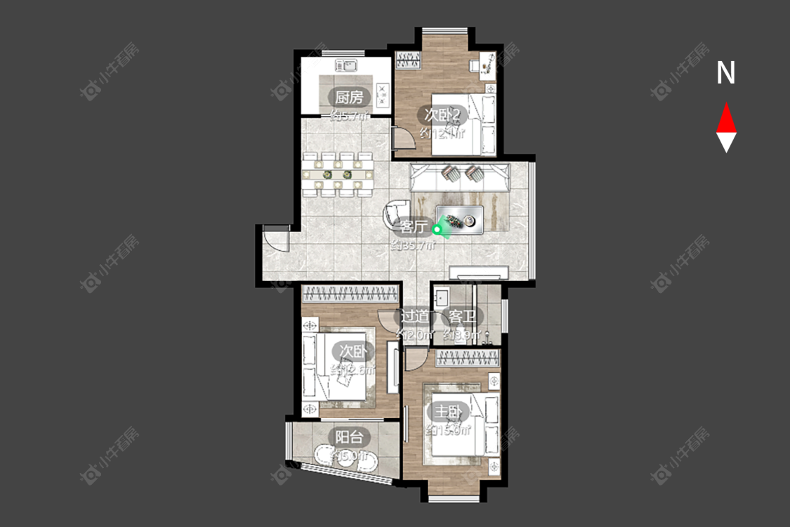 常州四季新城南苑在售二手房_小牛看房