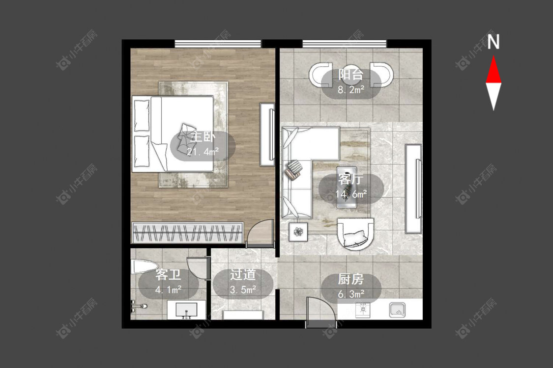 常州弘阳燕澜风华三区在售二手房源户型图_小牛看房