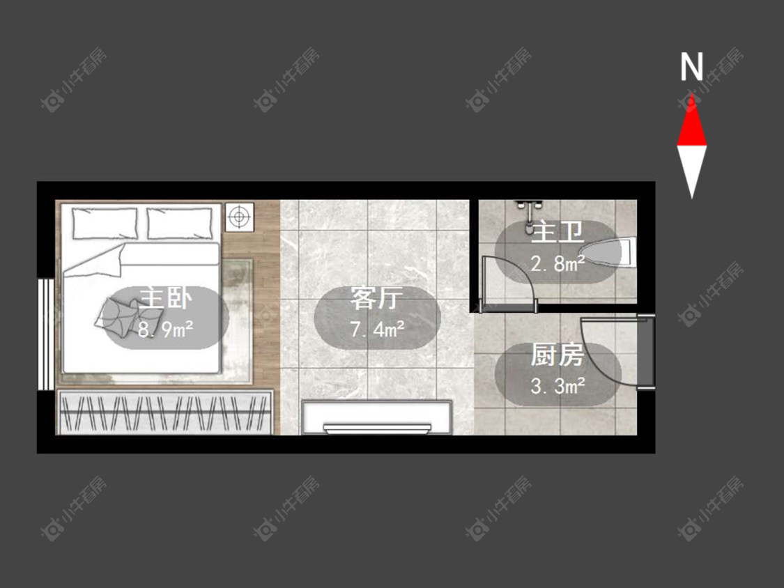 常州弘阳云峯在售二手房源户型图_小牛看房