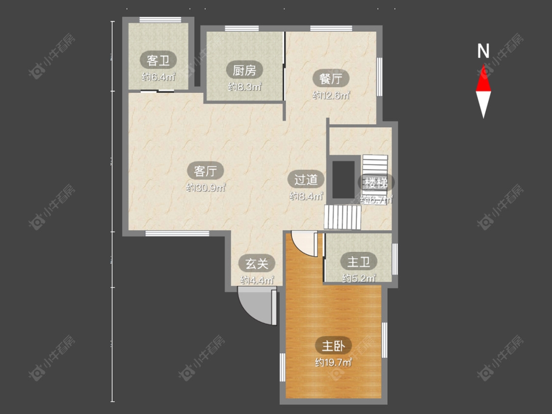 常州龙湖原山别墅区在售二手房源户型图_小牛看房