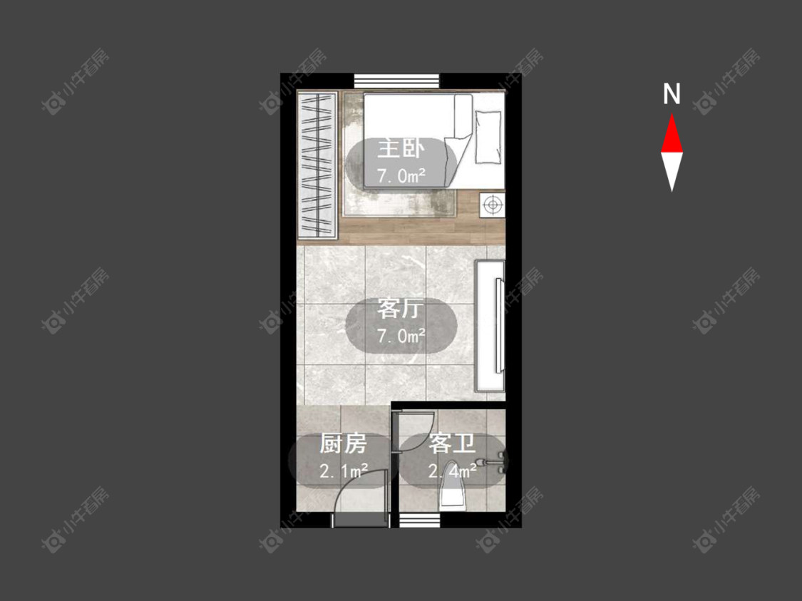 常州小季家村在售二手房源户型图_小牛看房
