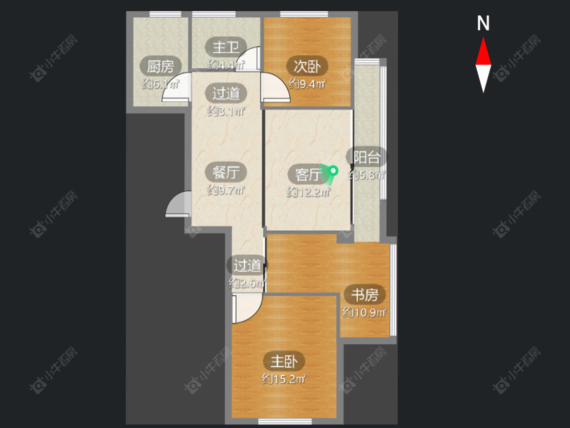 常州水晶城在售二手房源_小牛看房