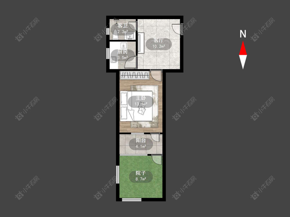 常州北环新村武进小区在售二手房房源户型图_小牛看房