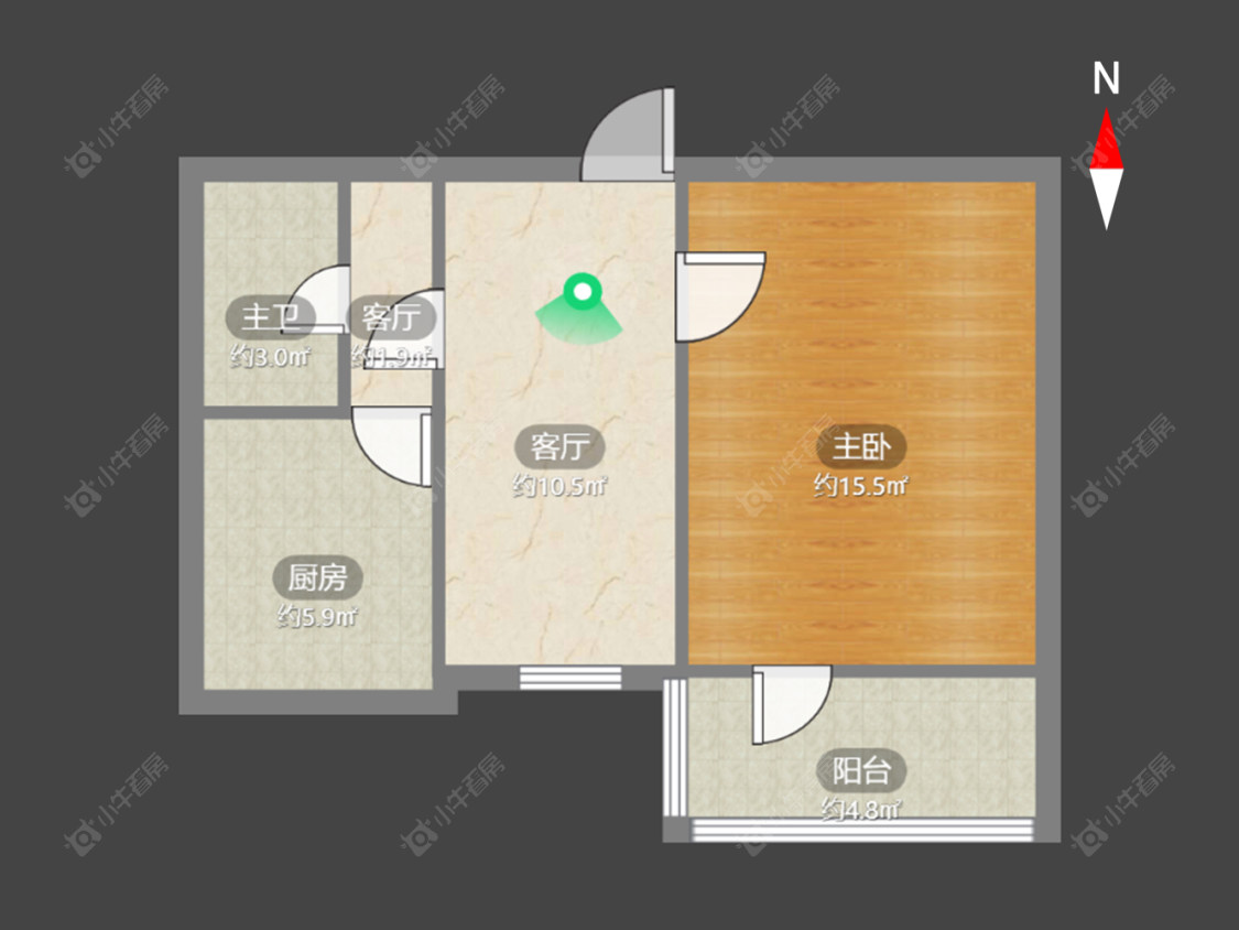 常州清潭新村在售二手房源户型图_小牛看房