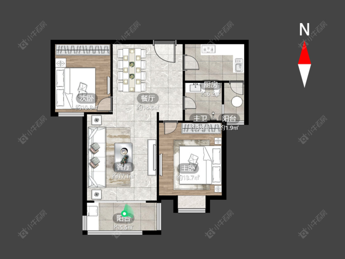 常州金百花园在售二手房源_小牛看房
