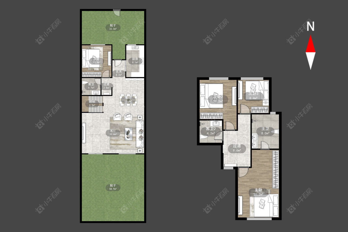 玉兰广场五期房源户型图 常州玉兰广场五期在售二手房源户型图_小牛看房