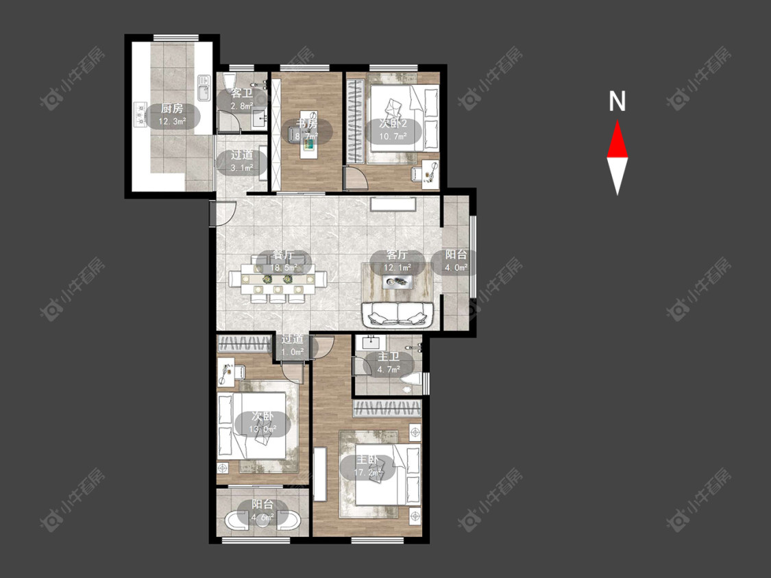 常州佳兆业凤凰湖壹号在售二手房源户型图_小牛看房