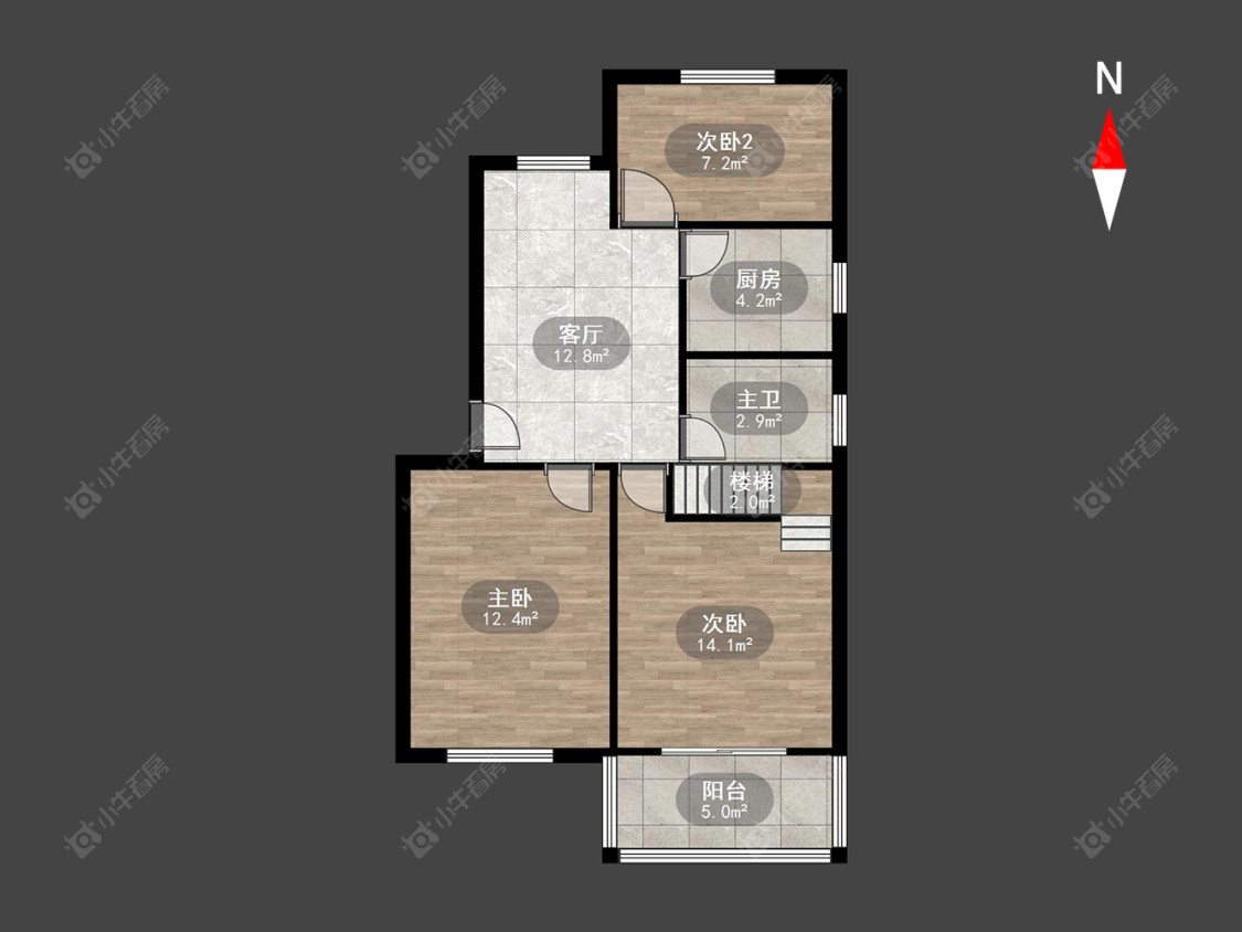 常州荆川东园在售二手房房源户型图_小牛看房