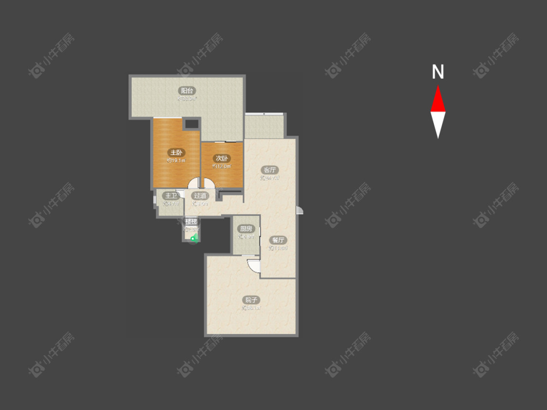 御城房源户型图 常州御城在售二手房源户型图_小牛看房
