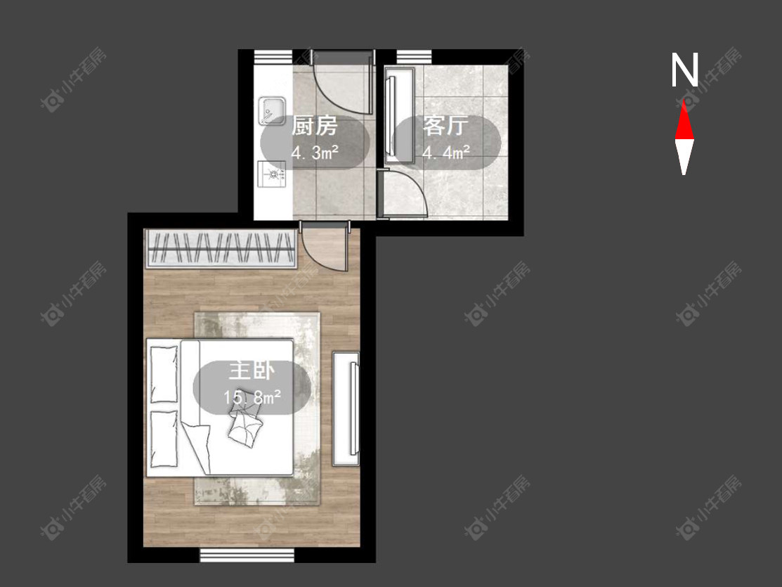 常州清凉新村在售二手房源户型图_小牛看房