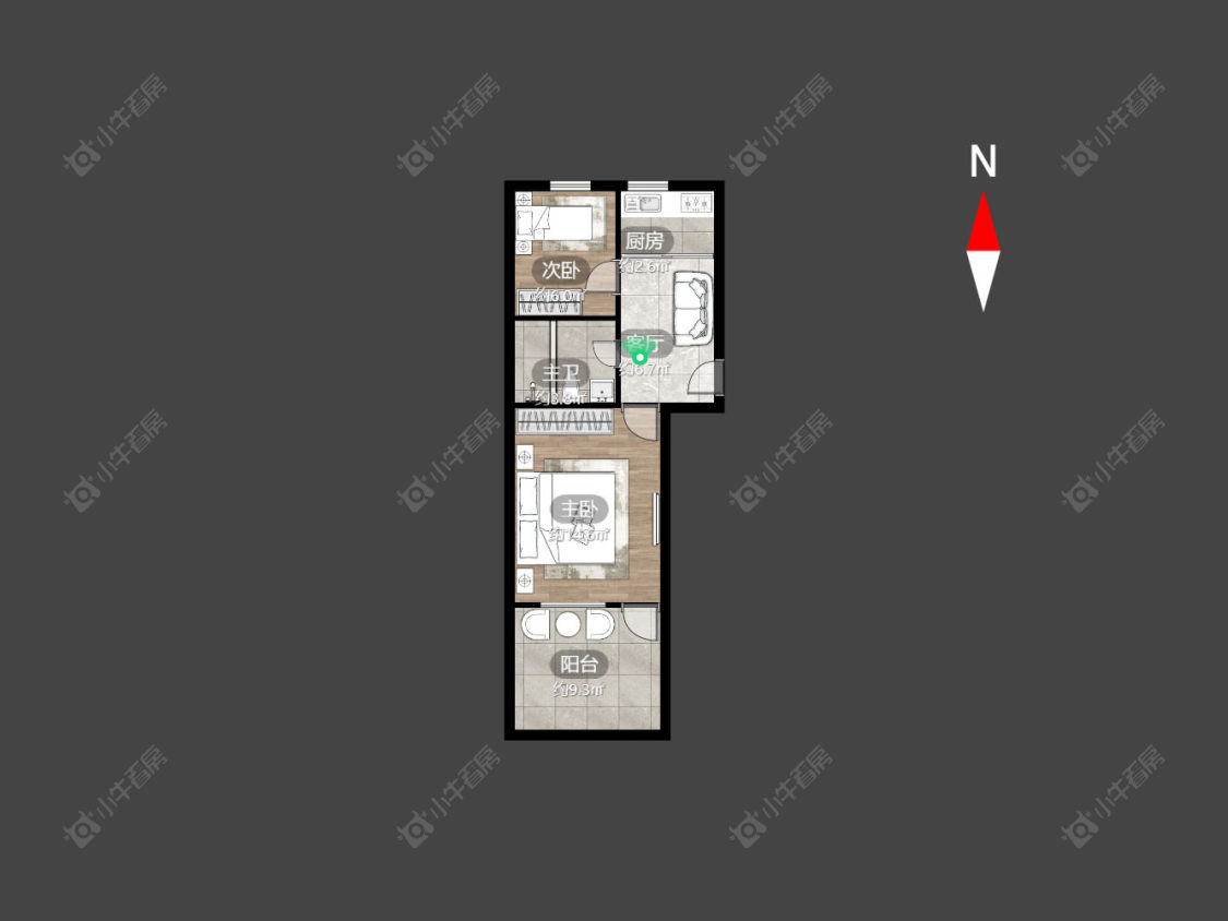 常州玉带路在售二手房房源户型图_小牛看房