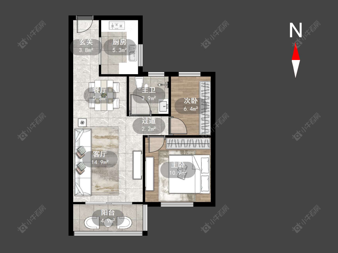 常州兰蕙佳园在售二手房源户型图_小牛看房