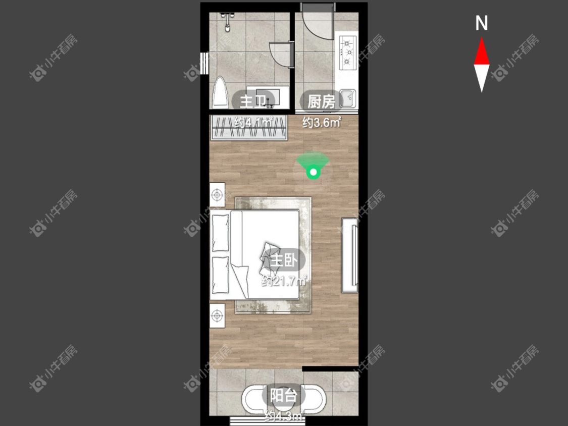 金坛国际公寓房源户型图 常州金坛国际公寓在租房源户型图_小牛看房