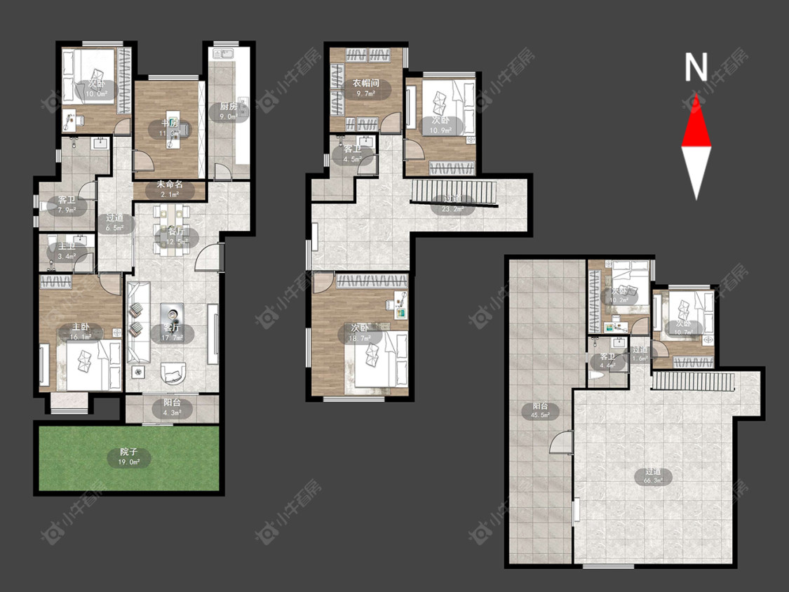 泰盈八千里房源户型图 常州泰盈八千里在售二手房源户型图_小牛看房