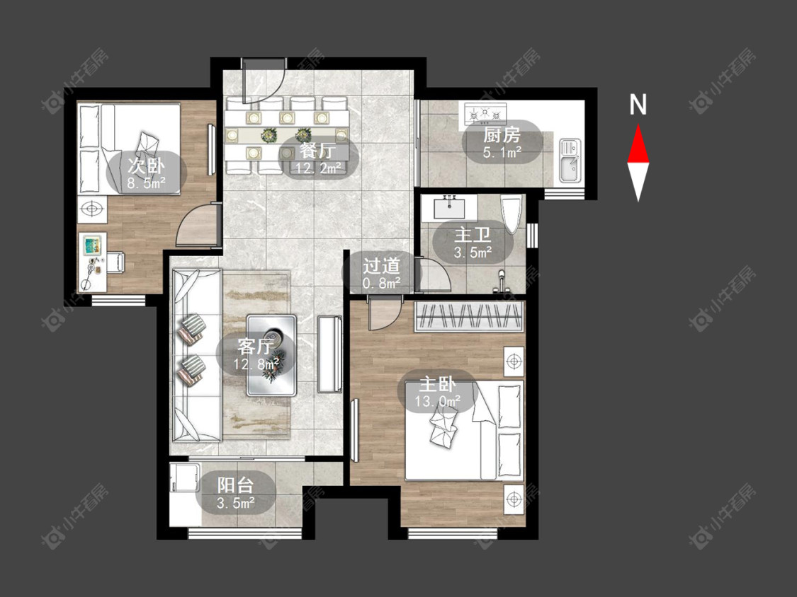 清水湾花园三期房源户型图 常州清水湾花园三期在售二手房源户型图_小牛看房