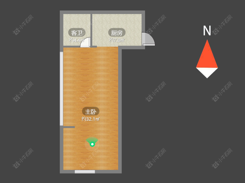 常州武进万达广场在售二手房源户型图_小牛看房