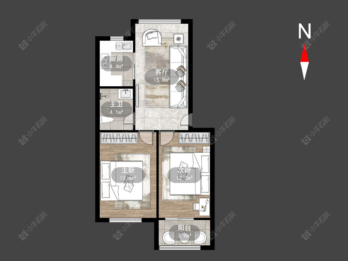 富强新村房源户型图 常州富强新村在售二手房源户型图_小牛看房