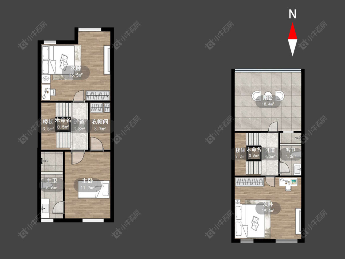 常州漫山花海（唐顿庄园）在售二手房源户型图_小牛看房