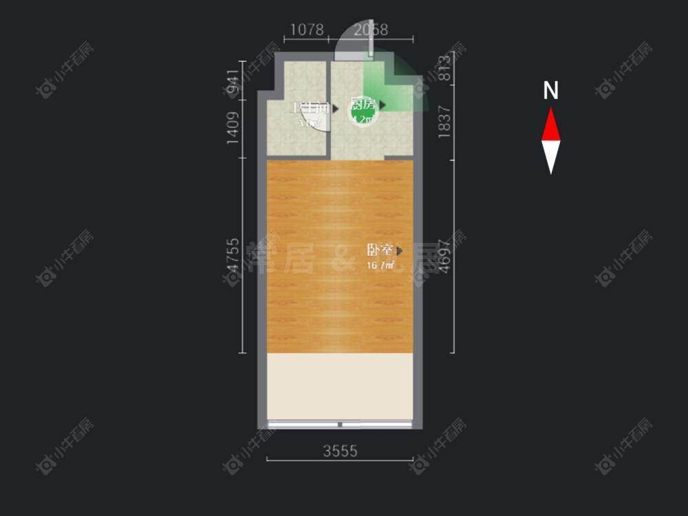 高力国际SOHO房源户型图 常州高力国际SOHO在售二手房源户型图_小牛看房