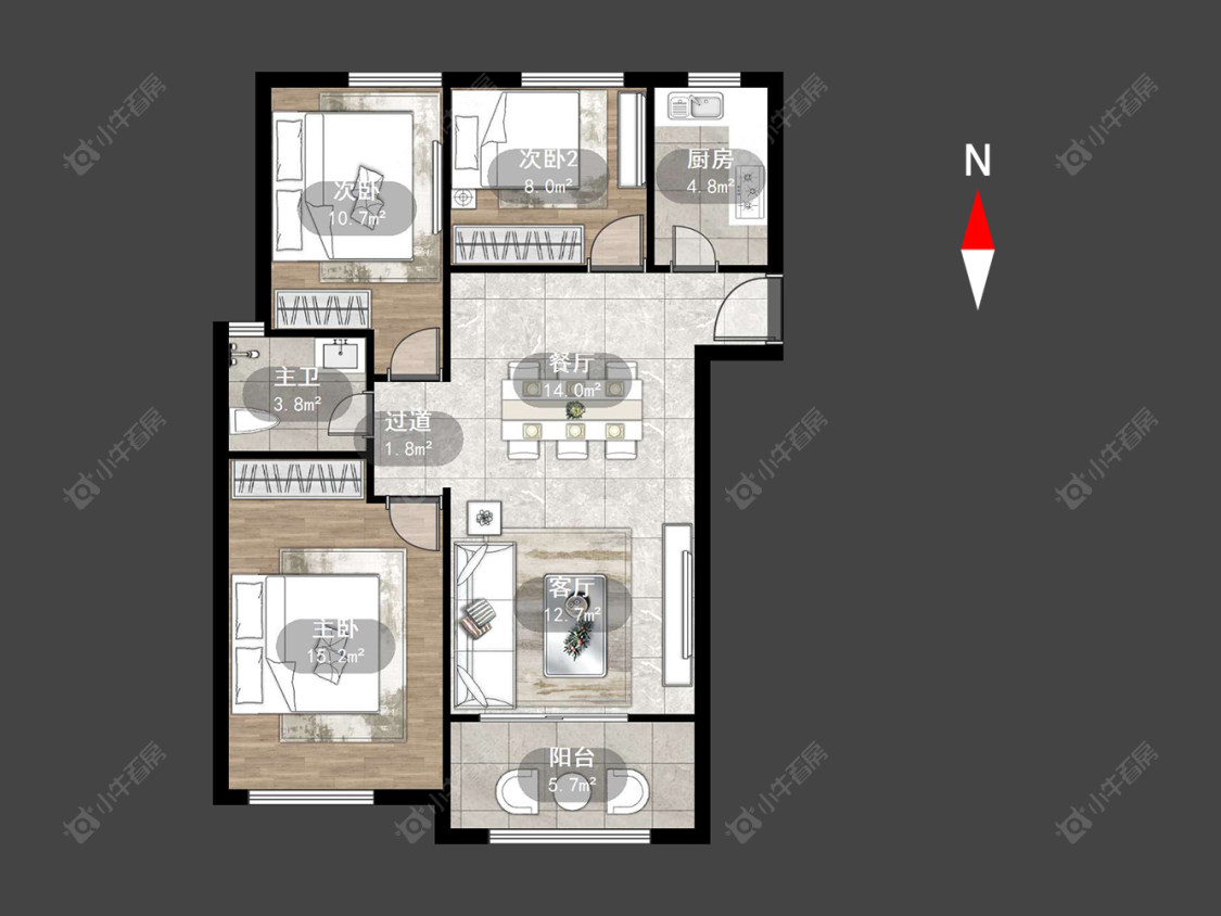 绿都万和城七区房源户型图 常州绿都万和城七区在售二手房源户型图_小牛看房
