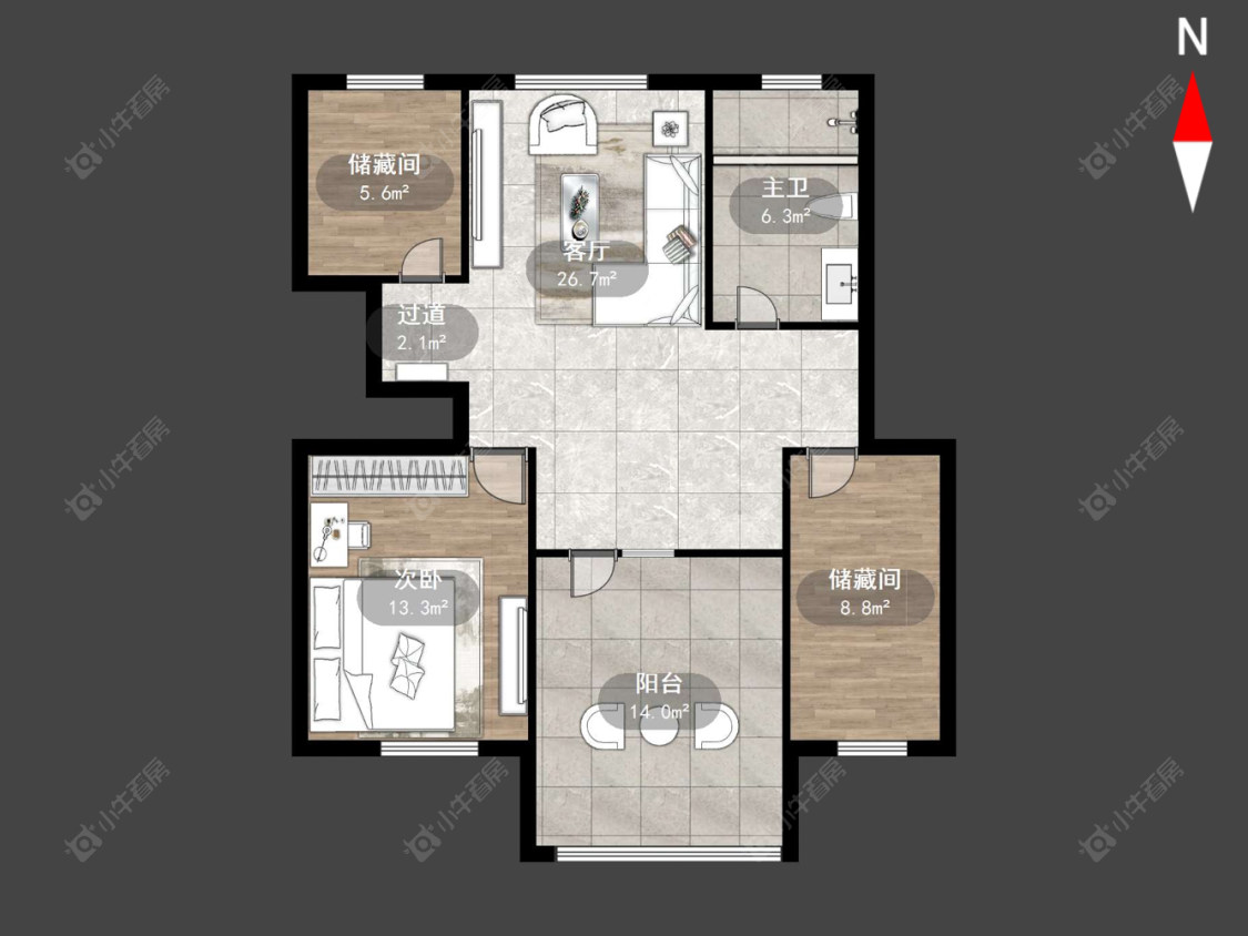 芦墅广景苑房源户型图 常州芦墅广景苑在售二手房源户型图_小牛看房