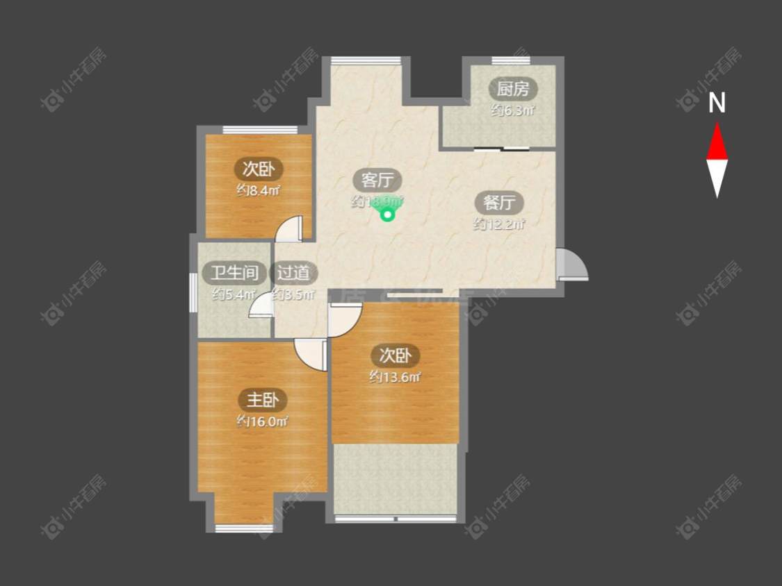 常州香树湾馨苑3室2厅1卫在售二手房房源图片