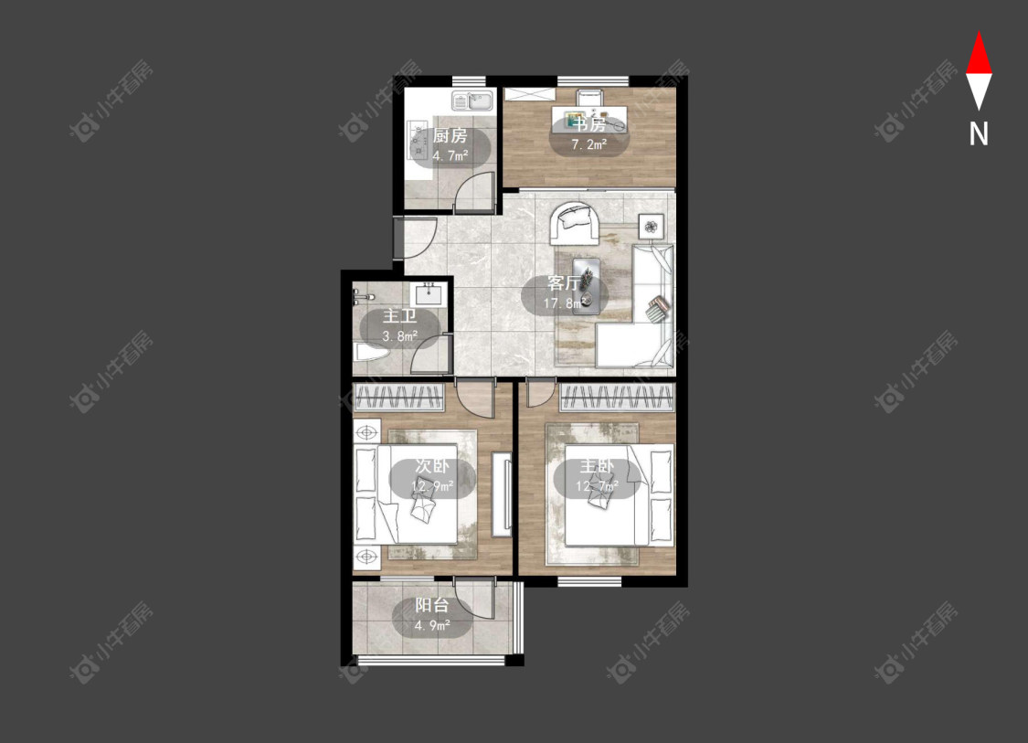 王家村(天宁街道)房源户型图 常州王家村(天宁街道)在售二手房源户型图_小牛看房