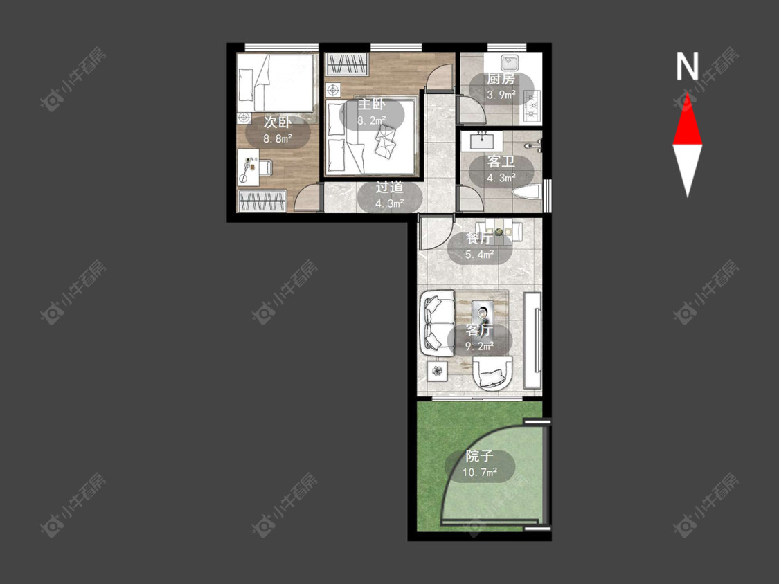 花园新村(钟楼)房源户型图 常州花园新村(钟楼)在售二手房源户型图_小牛看房