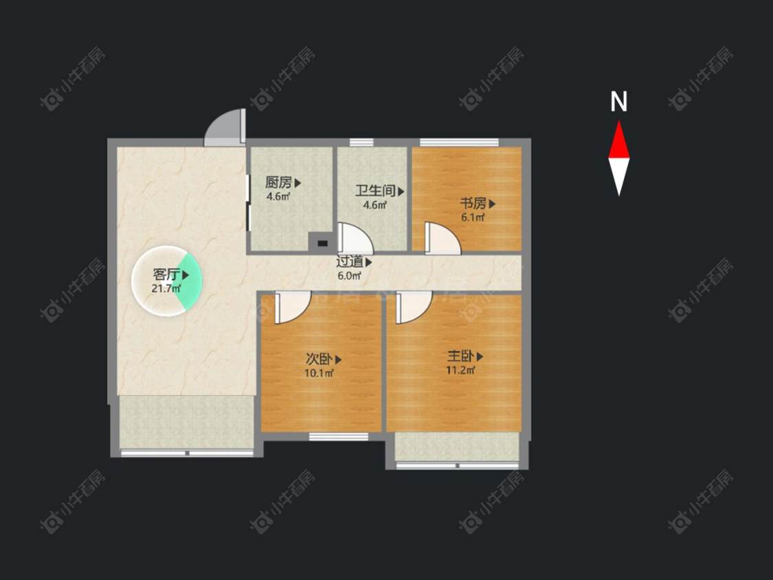 星湖广场房源户型图 常州星湖广场在售二手房源户型图_小牛看房