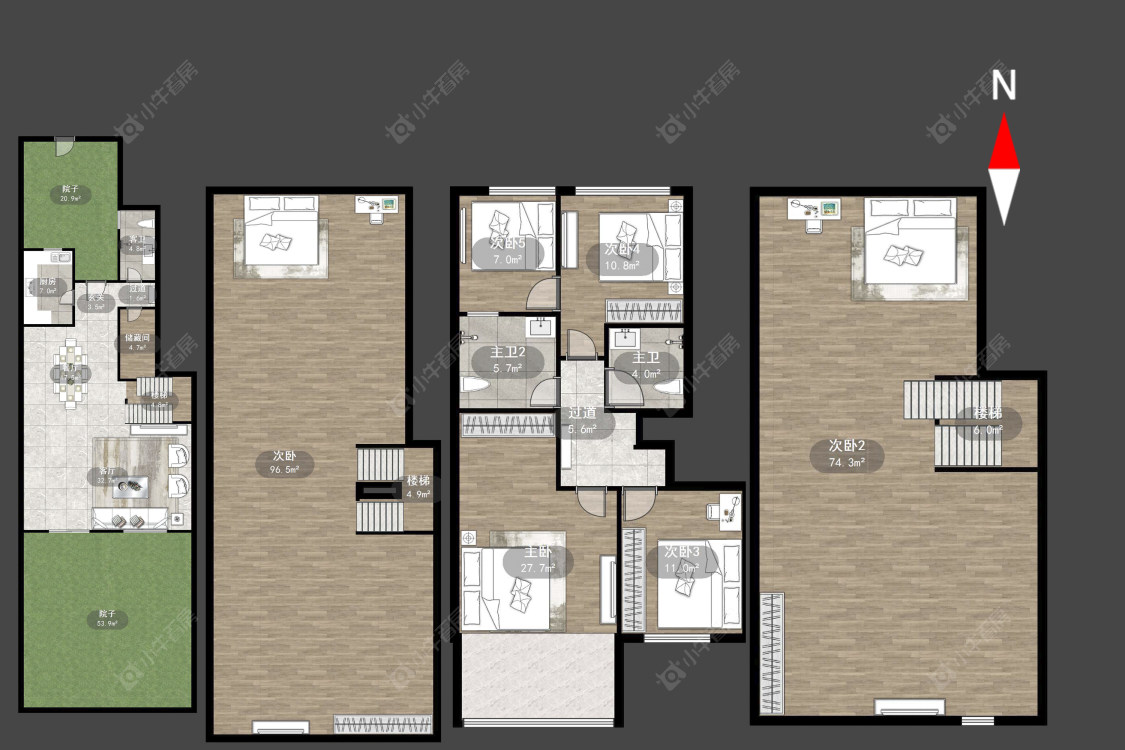 常州玉兰广场四期在售二手房源户型图_小牛看房