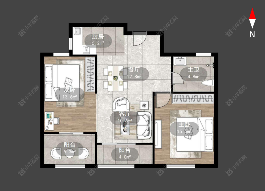 新城香溢俊园房源户型图 常州新城香溢俊园在售二手房源户型图_小牛看房