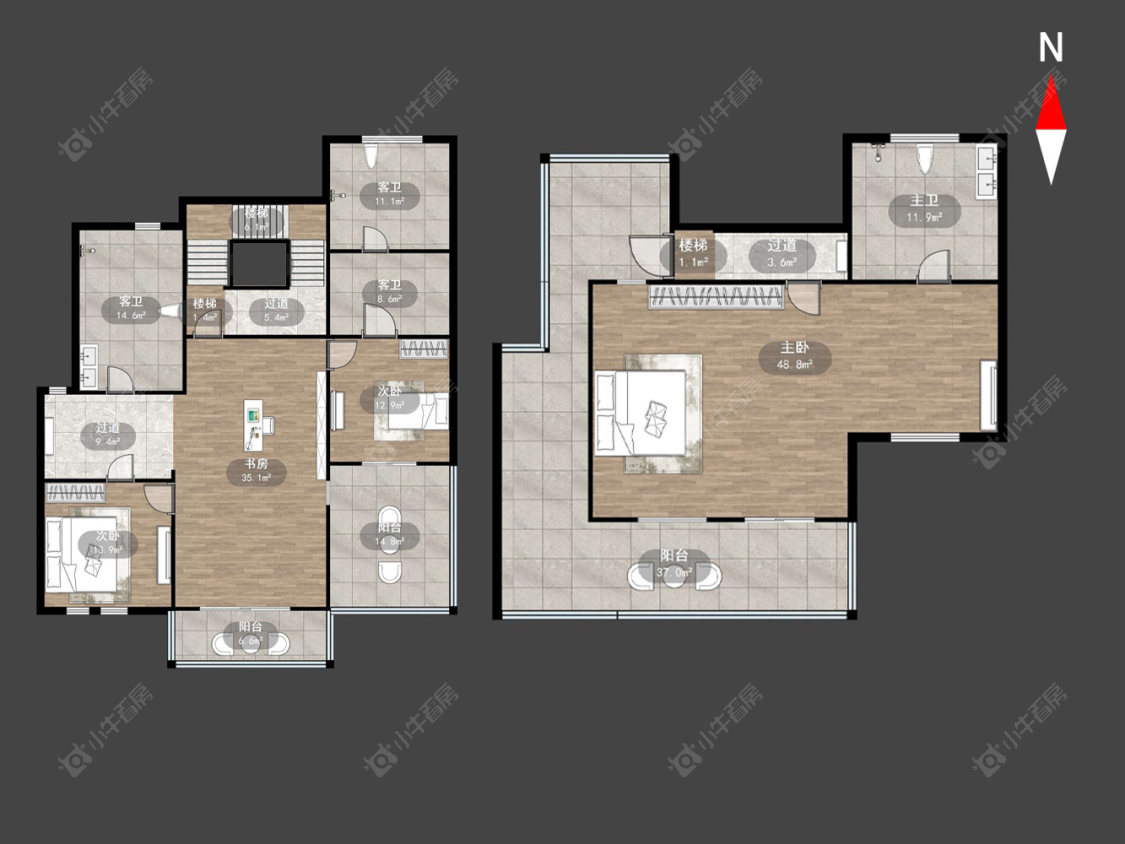 常州金鹰世界在售二手房源户型图_小牛看房
