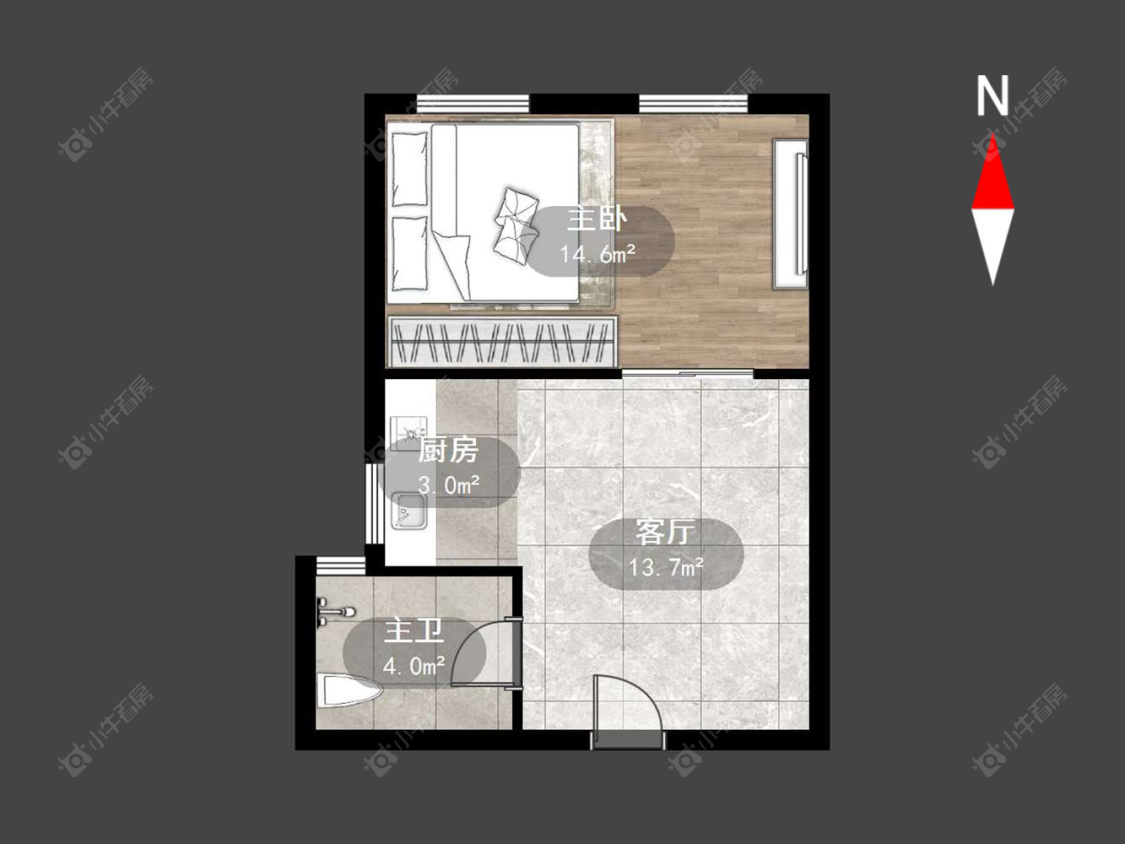 常州天禄商务广场在售二手房源户型图_小牛看房