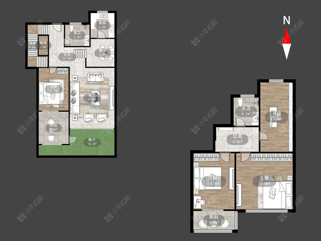 常州金谷花园在售二手房源户型图_小牛看房