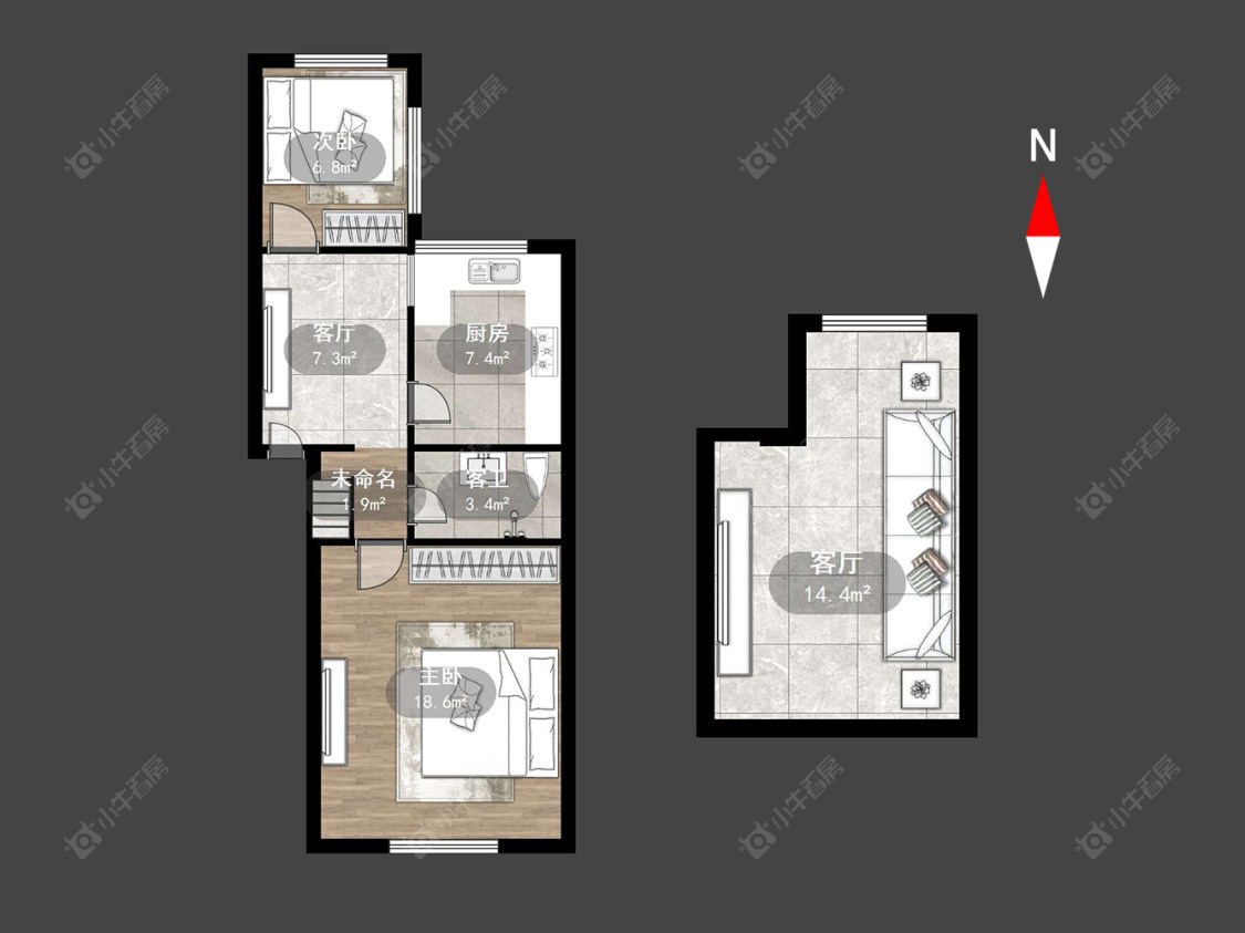 红梅新村房源户型图 常州红梅新村在售二手房源户型图_小牛看房