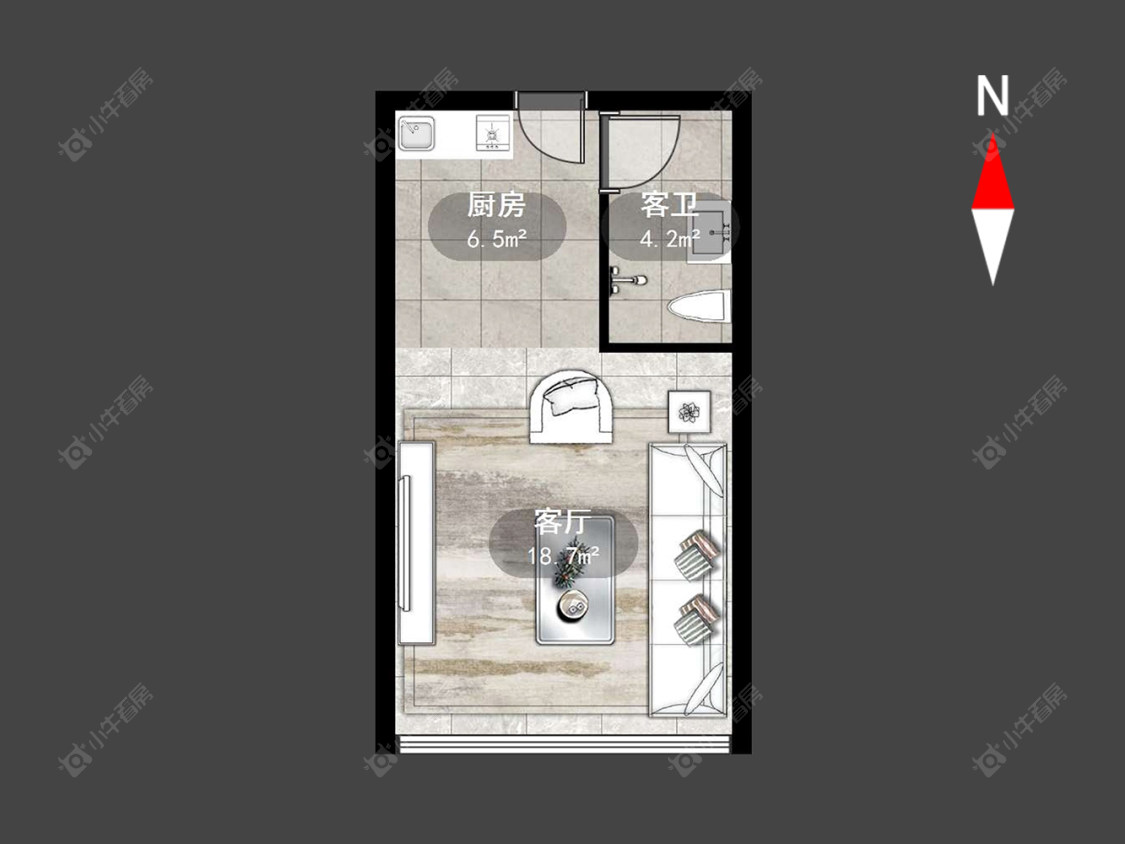 常州山外有山在售二手房源户型图_小牛看房