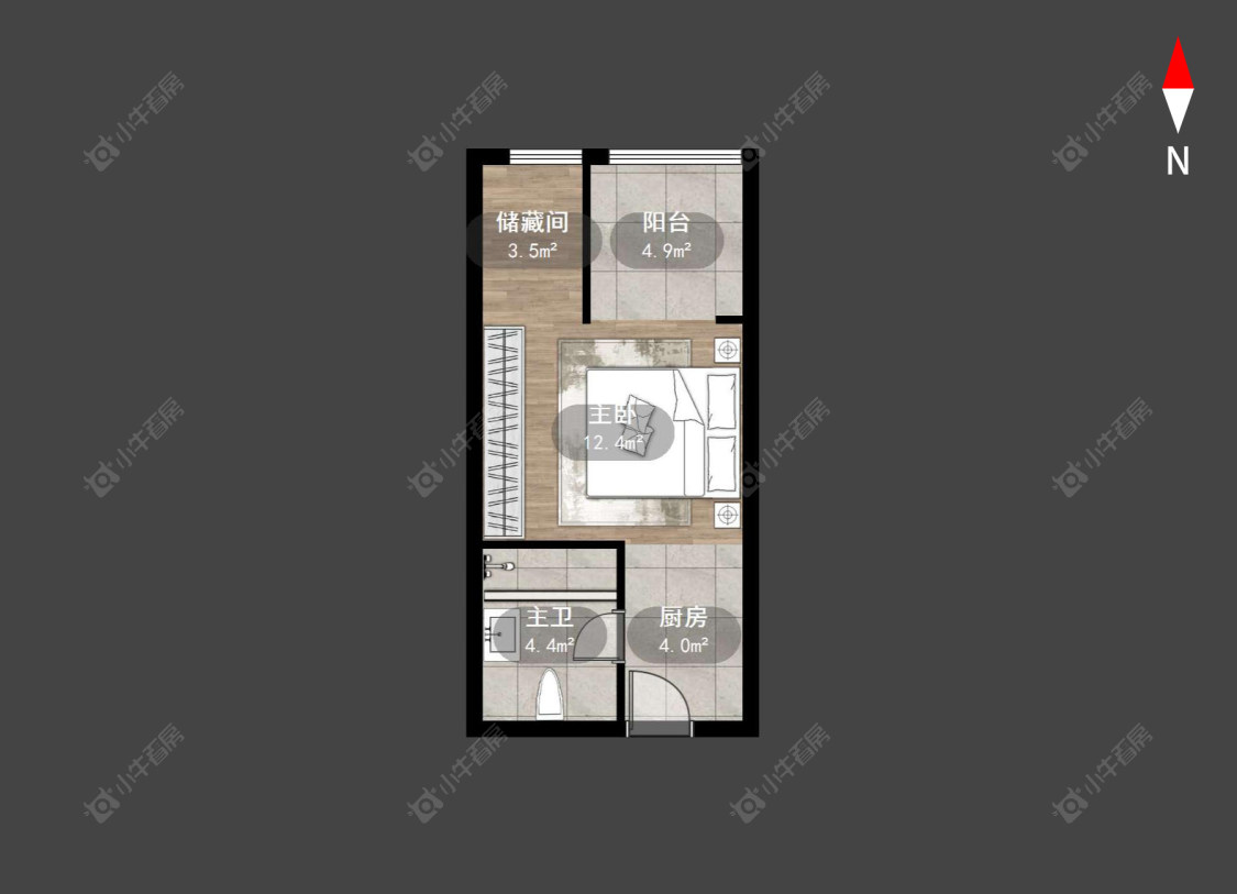 常州万都广场在售二手房源户型图_小牛看房