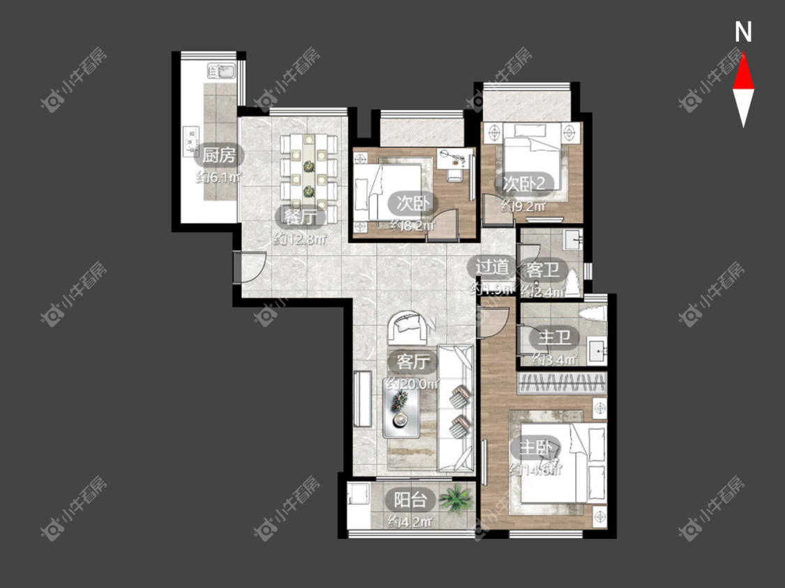 常州御城在租房源_小牛看房