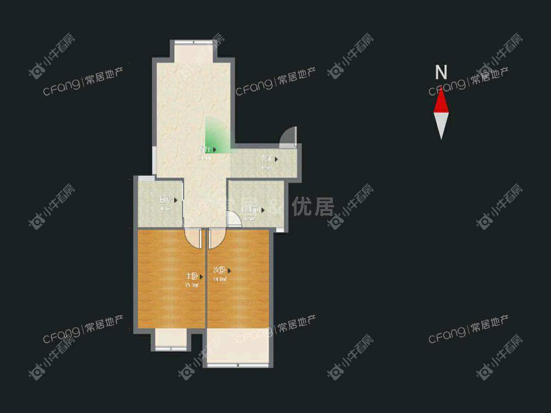 常州太湖明珠苑南苑租房房源封面图