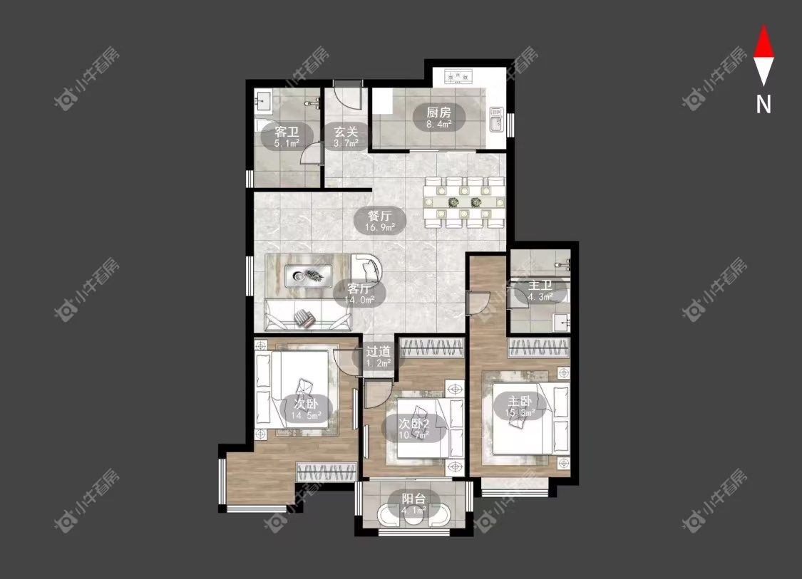 常州怡康花园在租房源_小牛看房