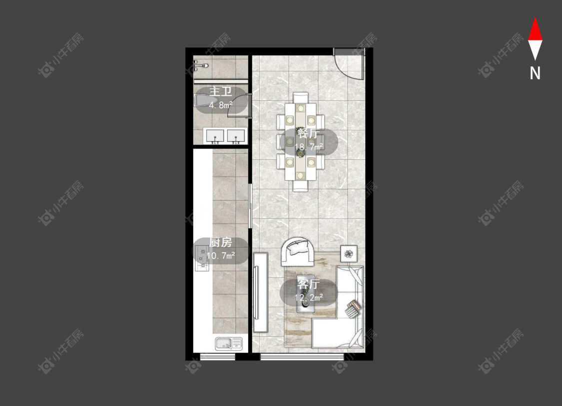 新天地商业广场房源户型图 常州新天地商业广场在售二手房源户型图_小牛看房