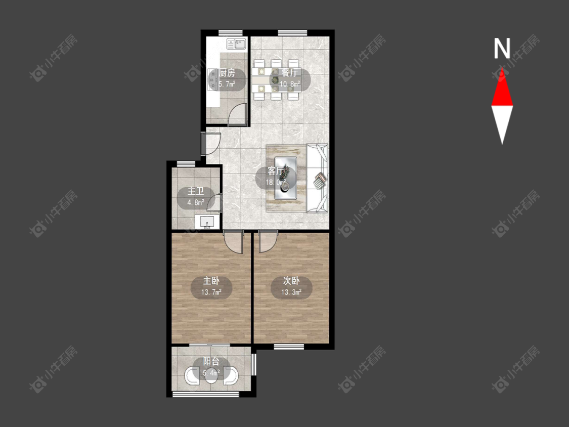常州泰山二村在售二手房房源户型图_小牛看房