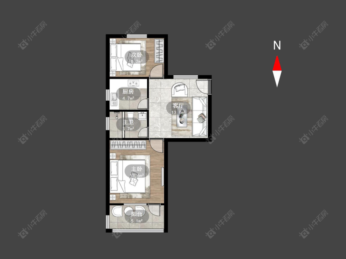 常州兰翔新村在售二手房房源户型图_小牛看房