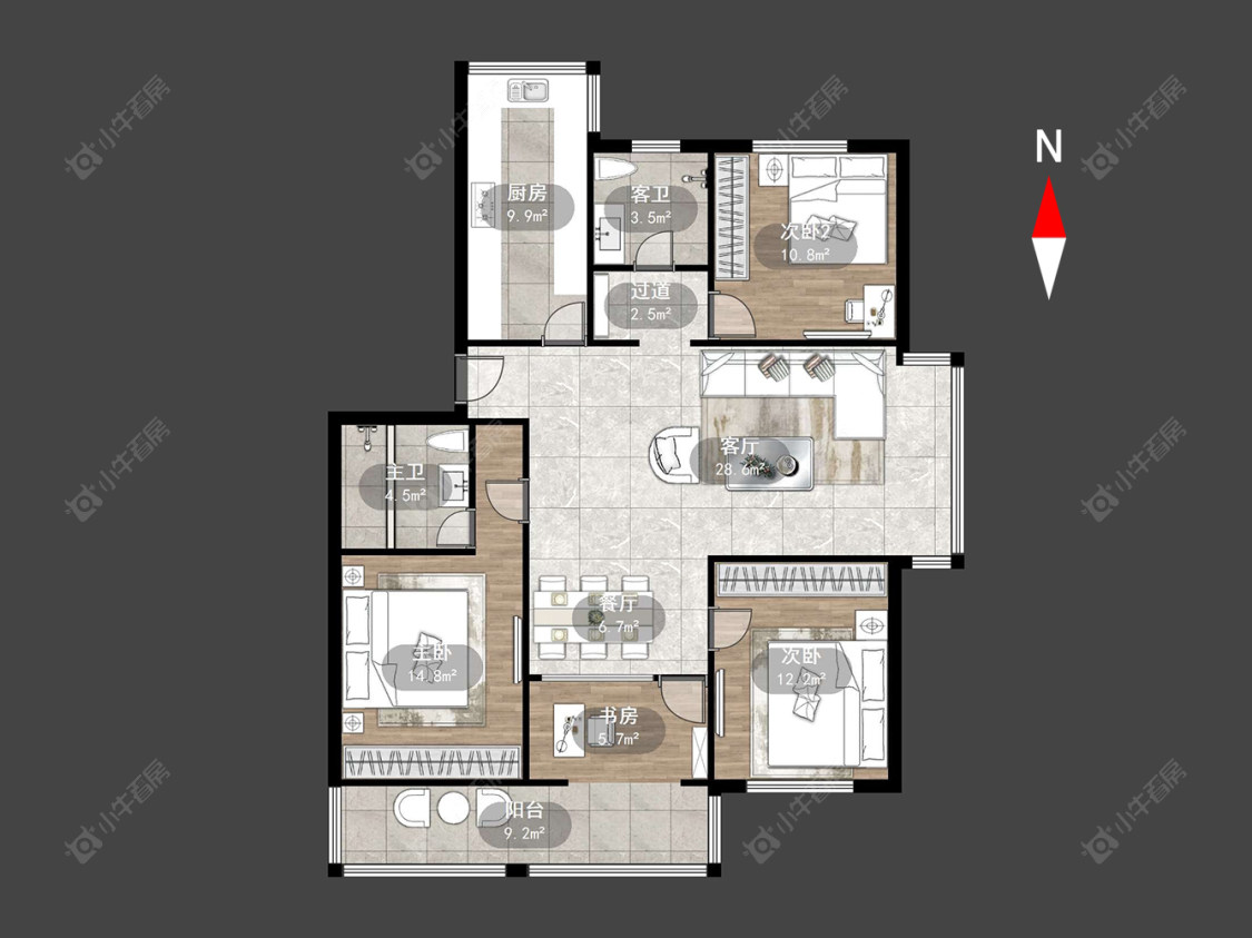 桃园公寓房源户型图 常州桃园公寓在售二手房源户型图_小牛看房
