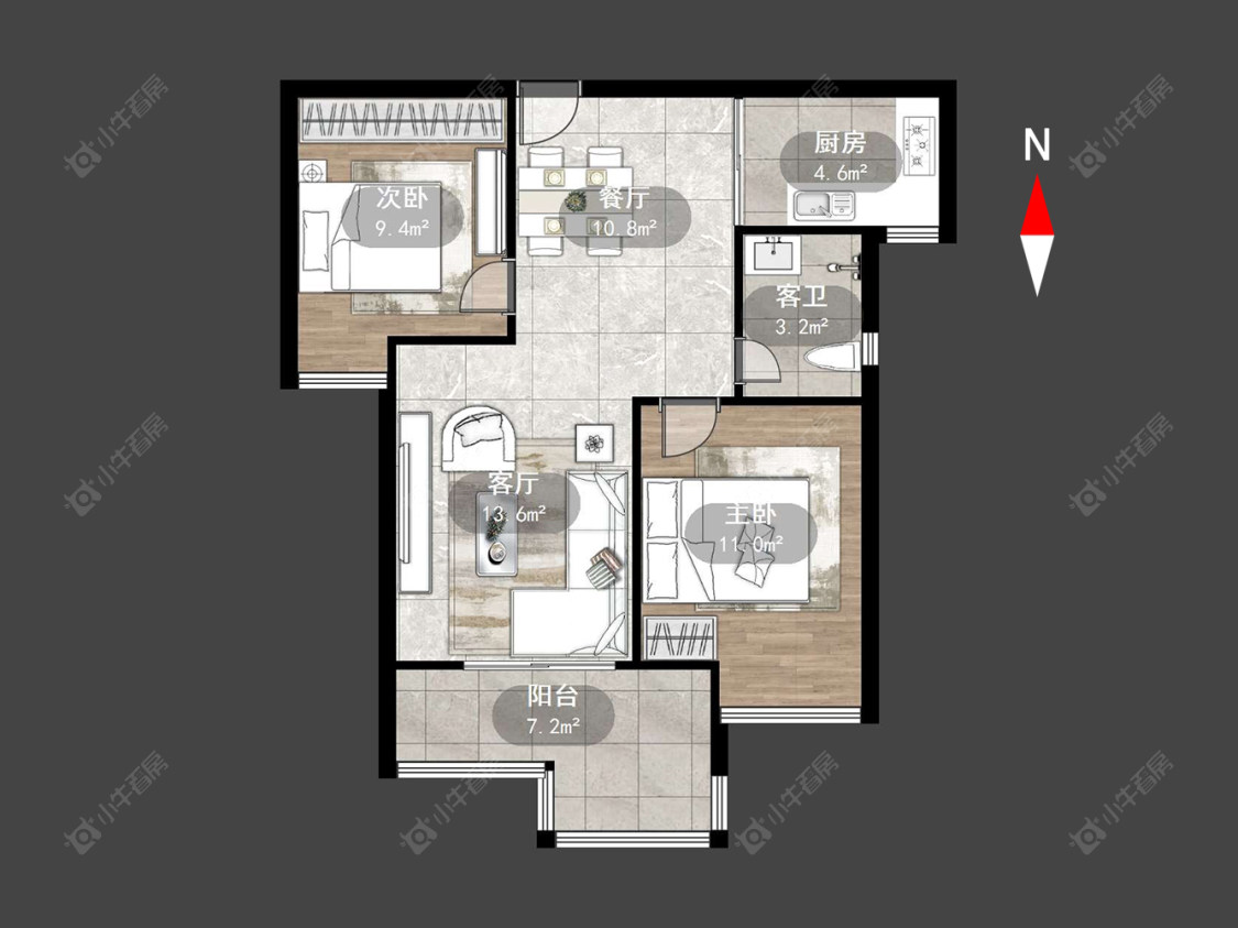 常州深业华府在售二手房源_小牛看房