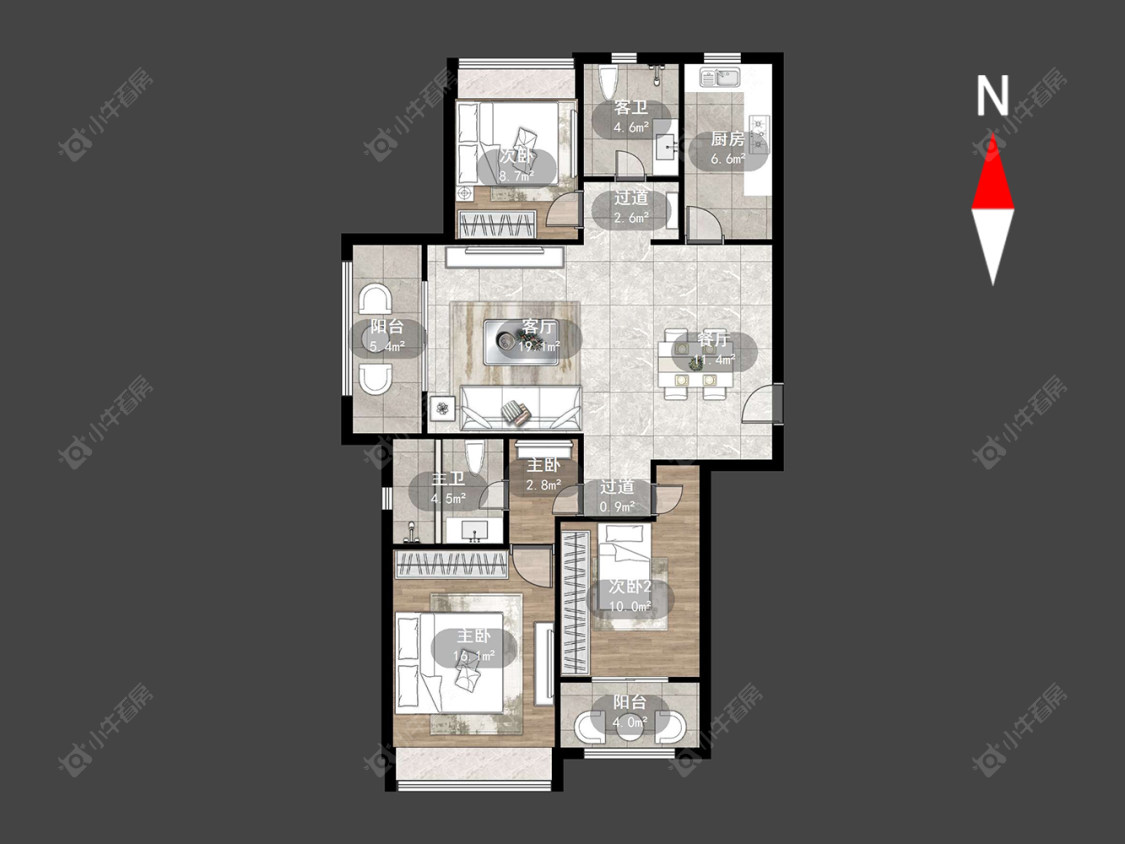 清水湾花园三期房源户型图 常州清水湾花园三期在售二手房源户型图_小牛看房
